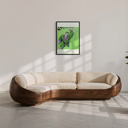 Andy Warhol Superman (Lichtgroen) Lithografie Arches 300gsm 42x59 cm