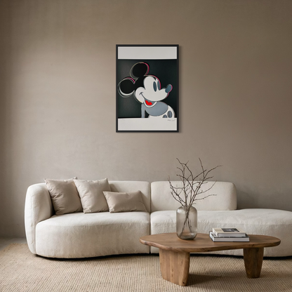 Andy Warhol Mickey Mouse Lithografie Arches 300gsm 42x59 cm