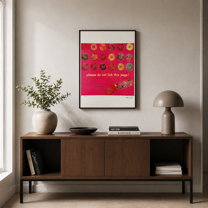 Andy Warhol Lifesaver Lithografie Arches 300gsm 42x59 cm