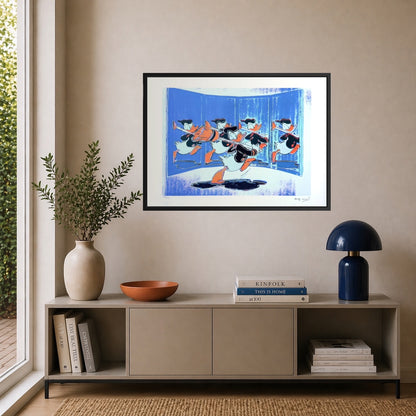 Andy Warhol Donald Duck Lithografie Arches 300gsm 42x59 cm