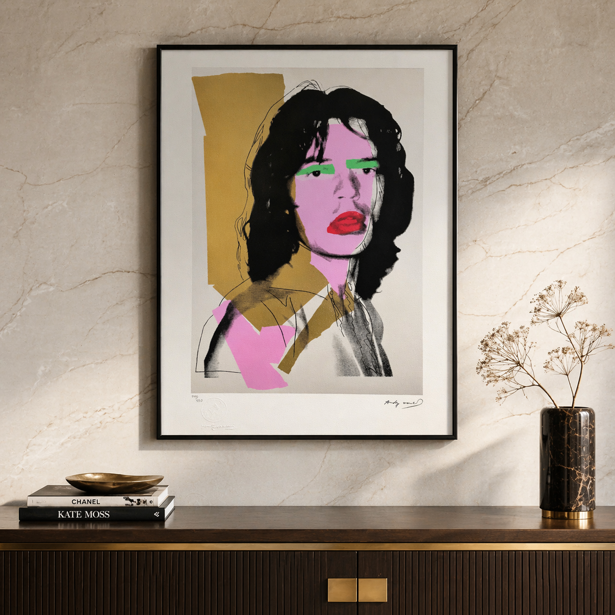Andy Warhol Mick Jagger (FS II.143, 1975) Lithografie Arches 300gsm 42x59 cm