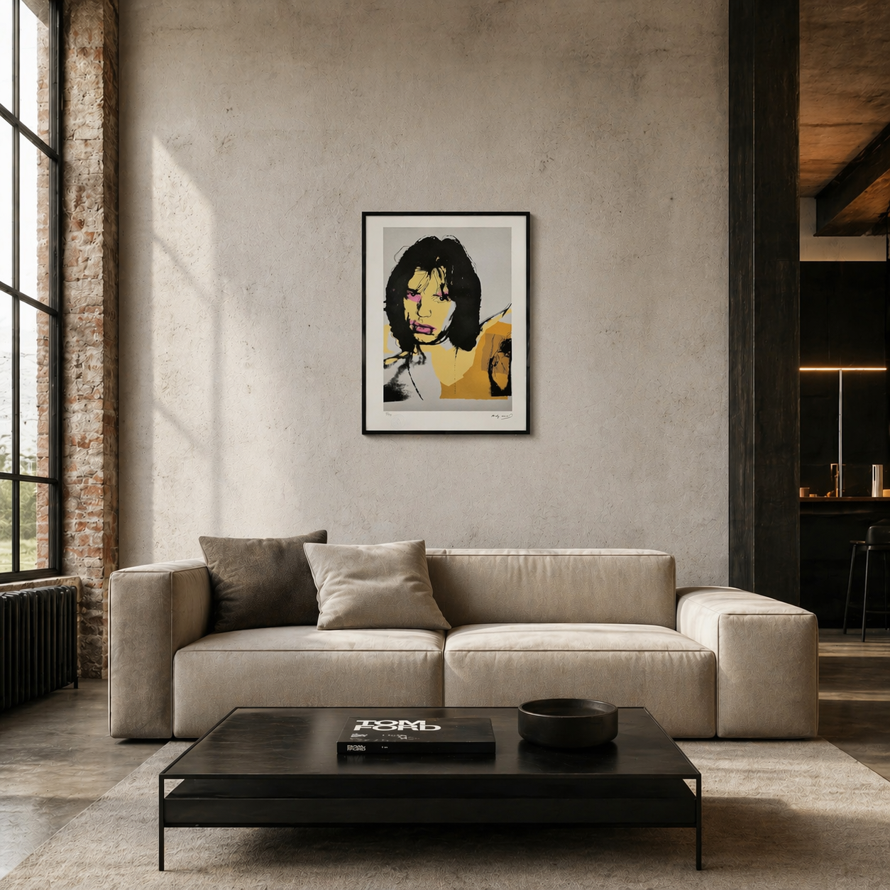 Andy Warhol Mick Jagger (FS II.141, 1975) Lithografie Arches 300gsm 42x59 cm