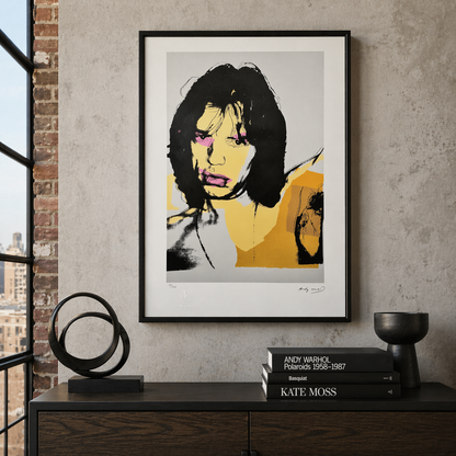 Andy Warhol Mick Jagger (FS II.141, 1975) Lithografie Arches 300gsm 42x59 cm