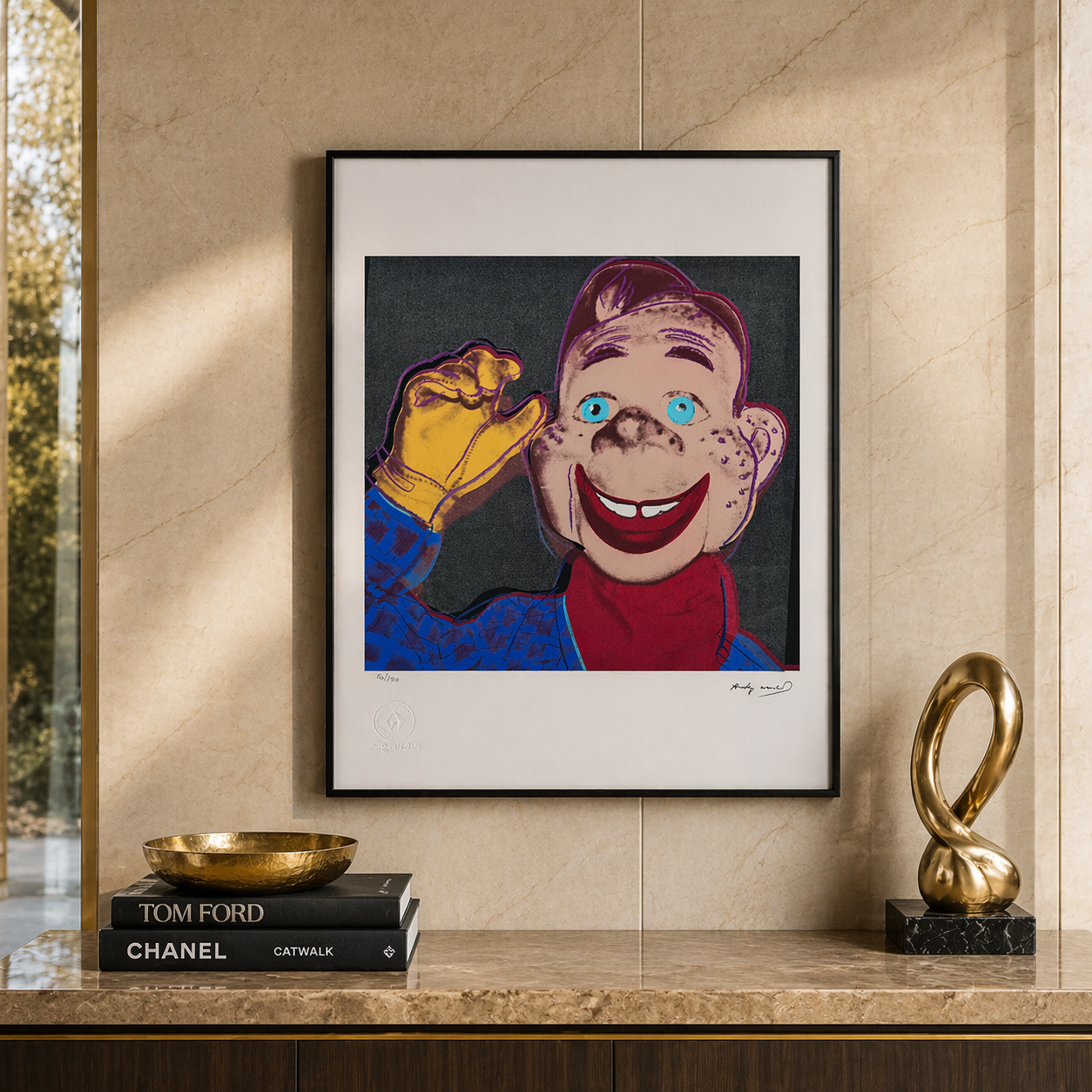 Andy Warhol Howdy Doody Lithografie Arches 300gsm 42x59 cm