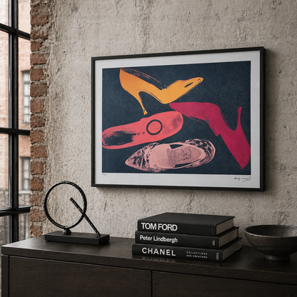 Andy Warhol Shoes Lithografie Arches 300gsm 42x59 cm