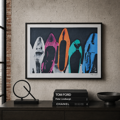 Andy Warhol Shoes Lithografie Arches 300gsm 42x59 cm