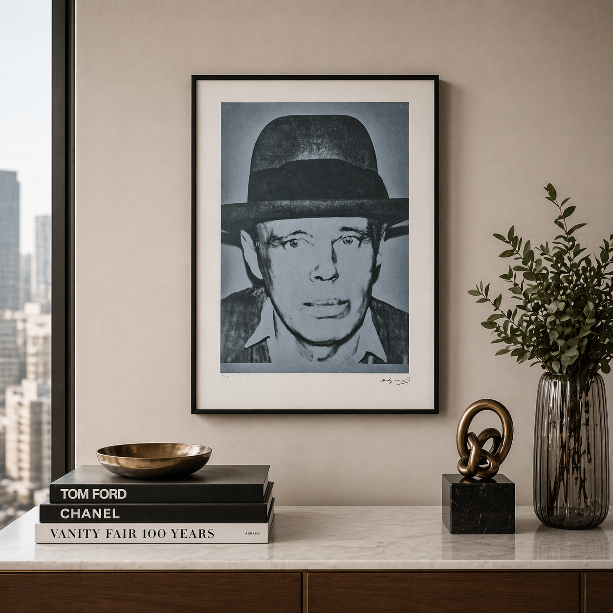 Andy Warhol Joseph Beuys Lithografie Arches 300gsm 42x59 cm