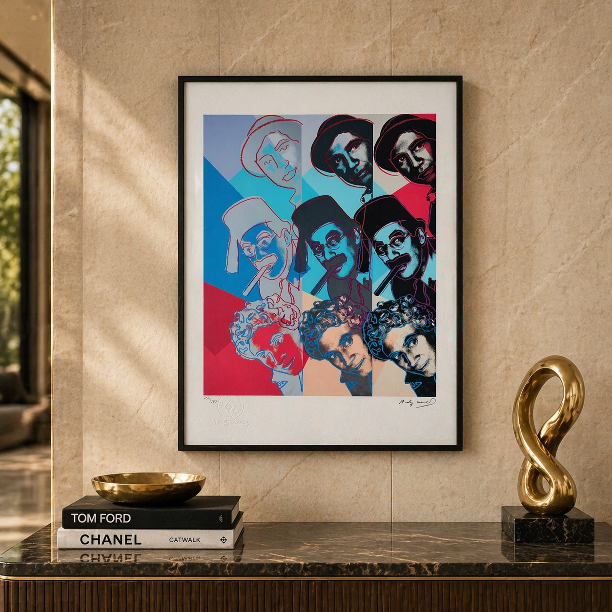 Andy Warhol The Marx Brothers Lithografie Arches 300gsm 42x59 cm