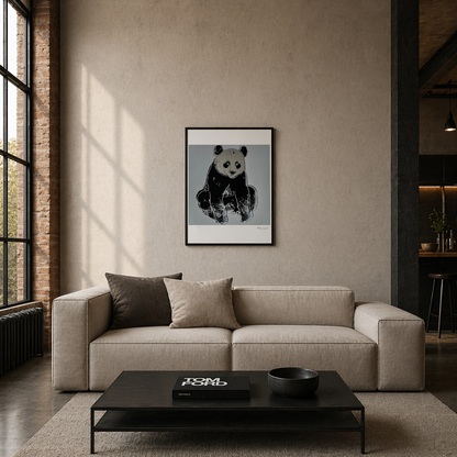 Andy Warhol Panda (Dieren) Lithografie Arches 300gsm 42x59 cm
