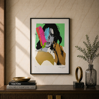 Andy Warhol Mick Jagger (FS II.140, 1975) Lithografie Arches 300gsm 42x59 cm