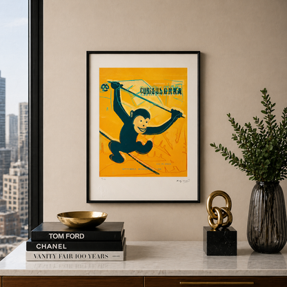 Andy Warhol Monkey Lithografie Arches 300gsm 42x59 cm