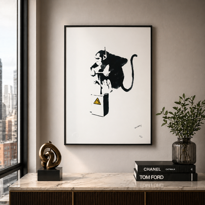 Banksy Detonate Lithografie Arches 300gsm 42x59 cm