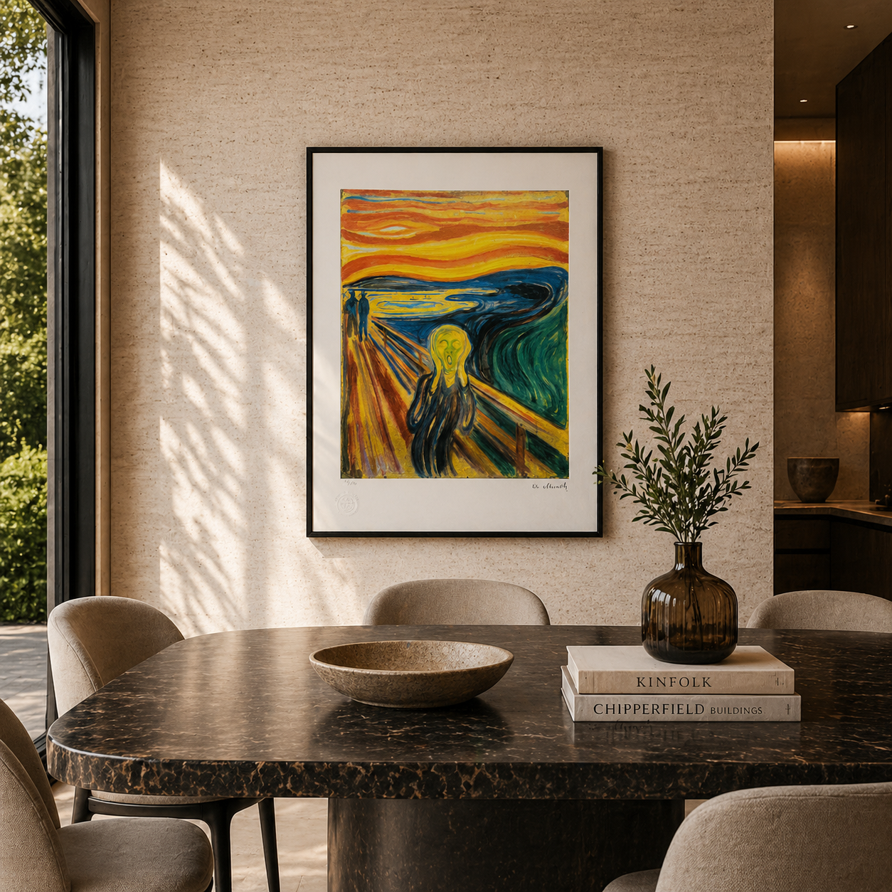 Edvard Munch The Scream Lithografie Arches 300gsm 42x59 cm