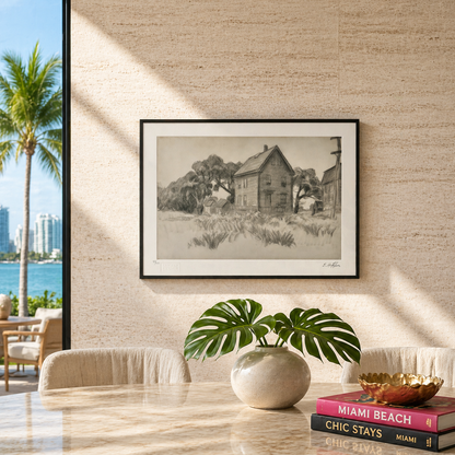 Edward Hopper House and Field Lithografie Arches 300gsm 42x59 cm