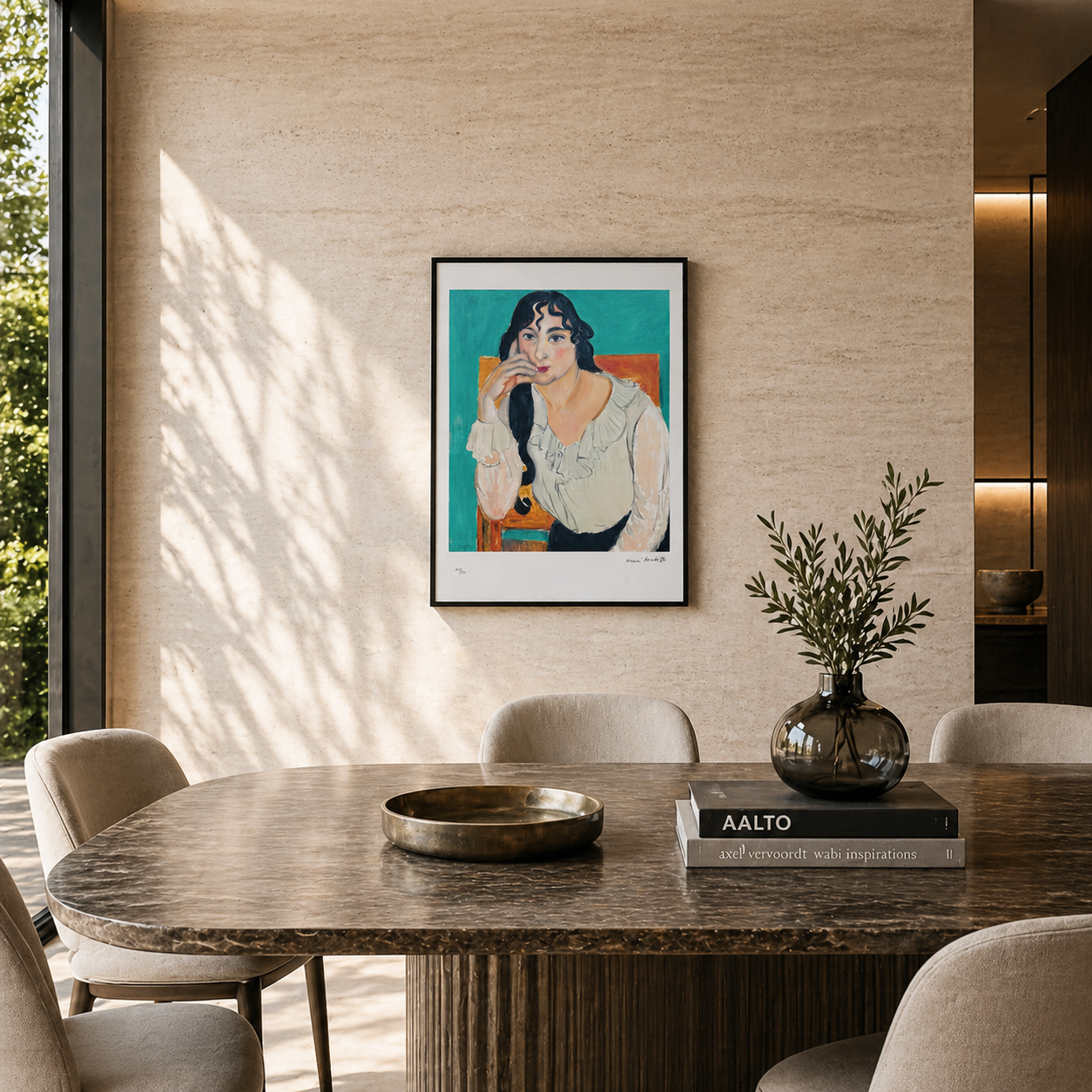 Henri Matisse De Italiaanse Lorette Lithografie op Arches 300gsm 42x59 cm