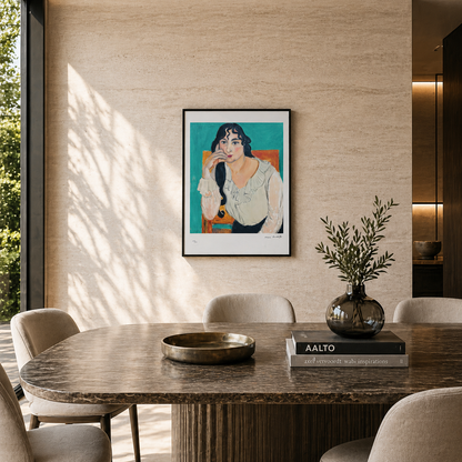 Henri Matisse De Italiaanse Lorette Lithografie op Arches 300gsm 42x59 cm