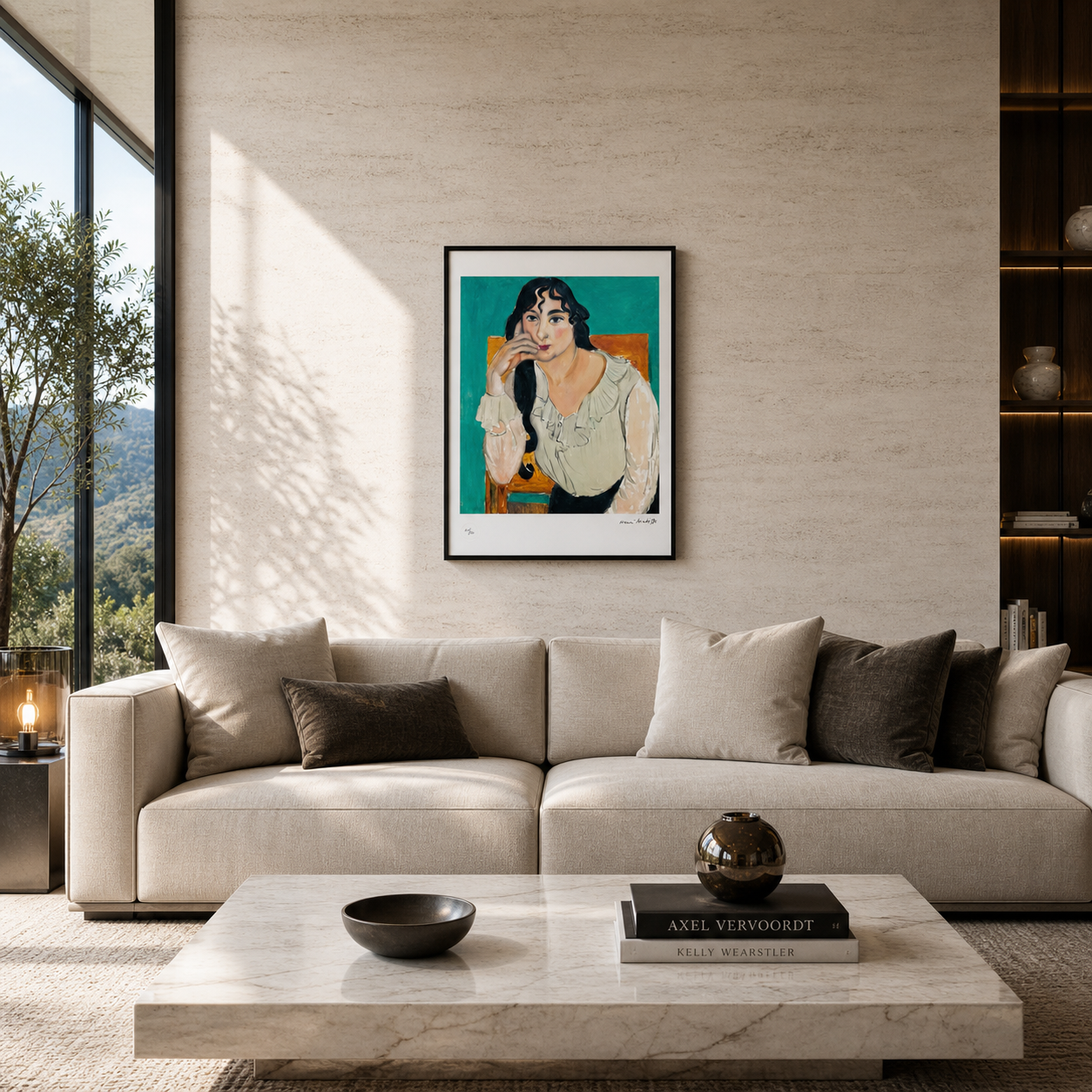 Henri Matisse De Italiaanse Lorette Lithografie op Arches 300gsm 42x59 cm