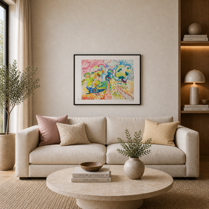 Henri Matisse Olijfbomen in Collioure Lithografie op Arches 300gsm 42x59 cm
