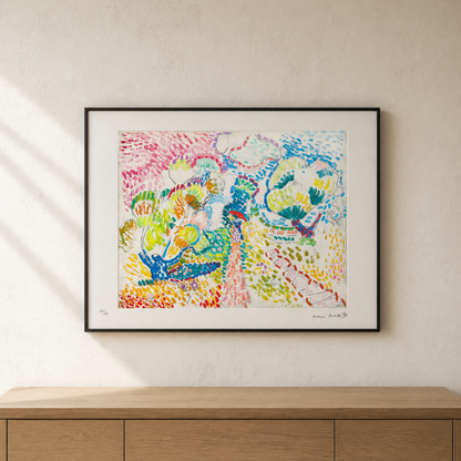 Henri Matisse Olijfbomen in Collioure Lithografie op Arches 300gsm 42x59 cm