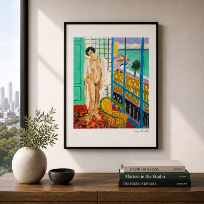 Henri Matisse Naakt aan het raam Lithografie op Arches 300gsm papier 42x59 cm