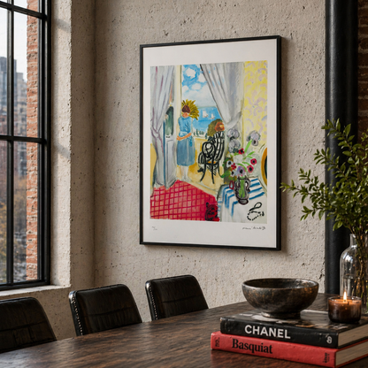 Henri Matisse De zeilregatta’s van Nice Lithografie op Arches 300gsm 42x59 cm