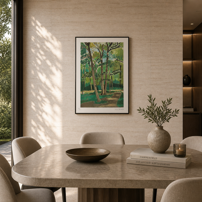 Henri Matisse Het kruispunt van Malabry Lithografie op Arches 300gsm 42x59 cm