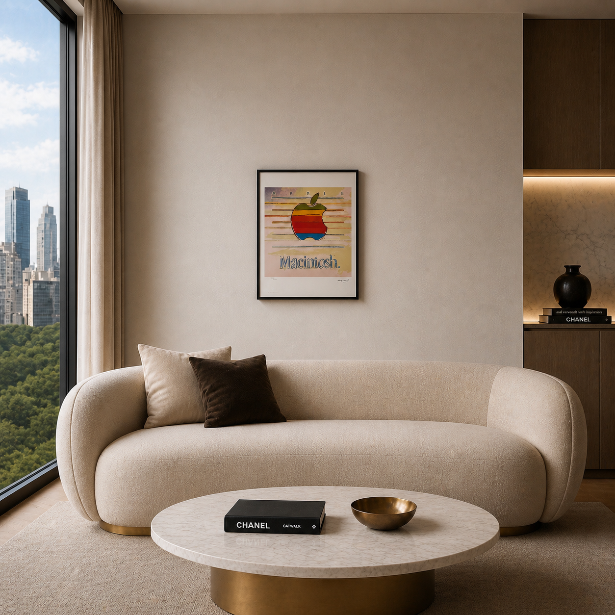 Andy Warhol Apple Lithografie Arches 300gsm 42x59 cm
