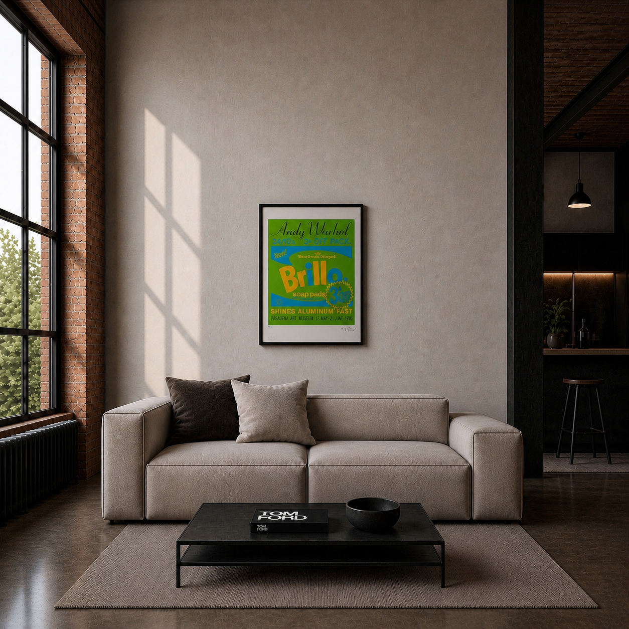 Andy Warhol Brillo Lithografie Arches 300gsm 42x59 cm
