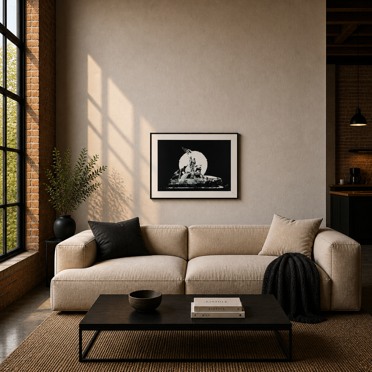 Banksy Flag Lithografie Arches 300gsm 42x59 cm