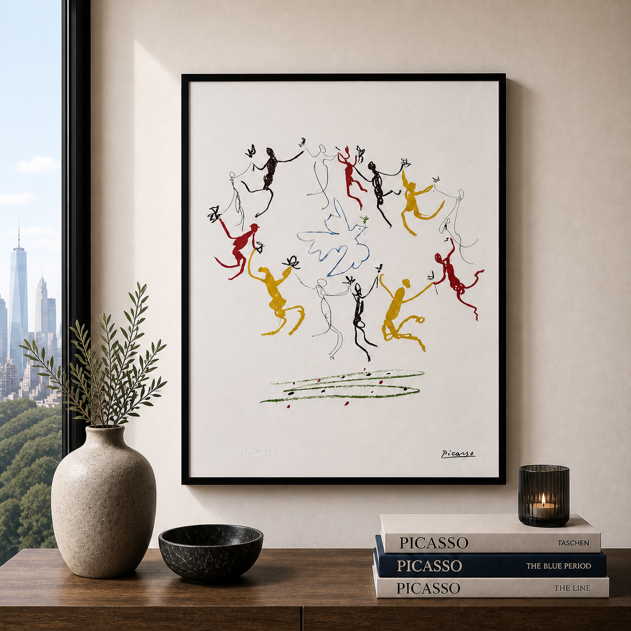 Pablo Picasso La Ronde de la Jeunesse Lithografie Arches 300gsm 42x59 cm