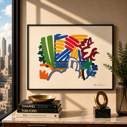 Tom Wesselmann Monica Lithografie Arches 300gsm 42x59 cm