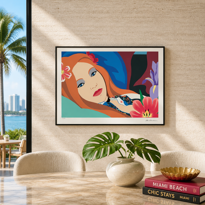 Tom Wesselmann Lulu Lithografie Arches 300gsm 42x59 cm