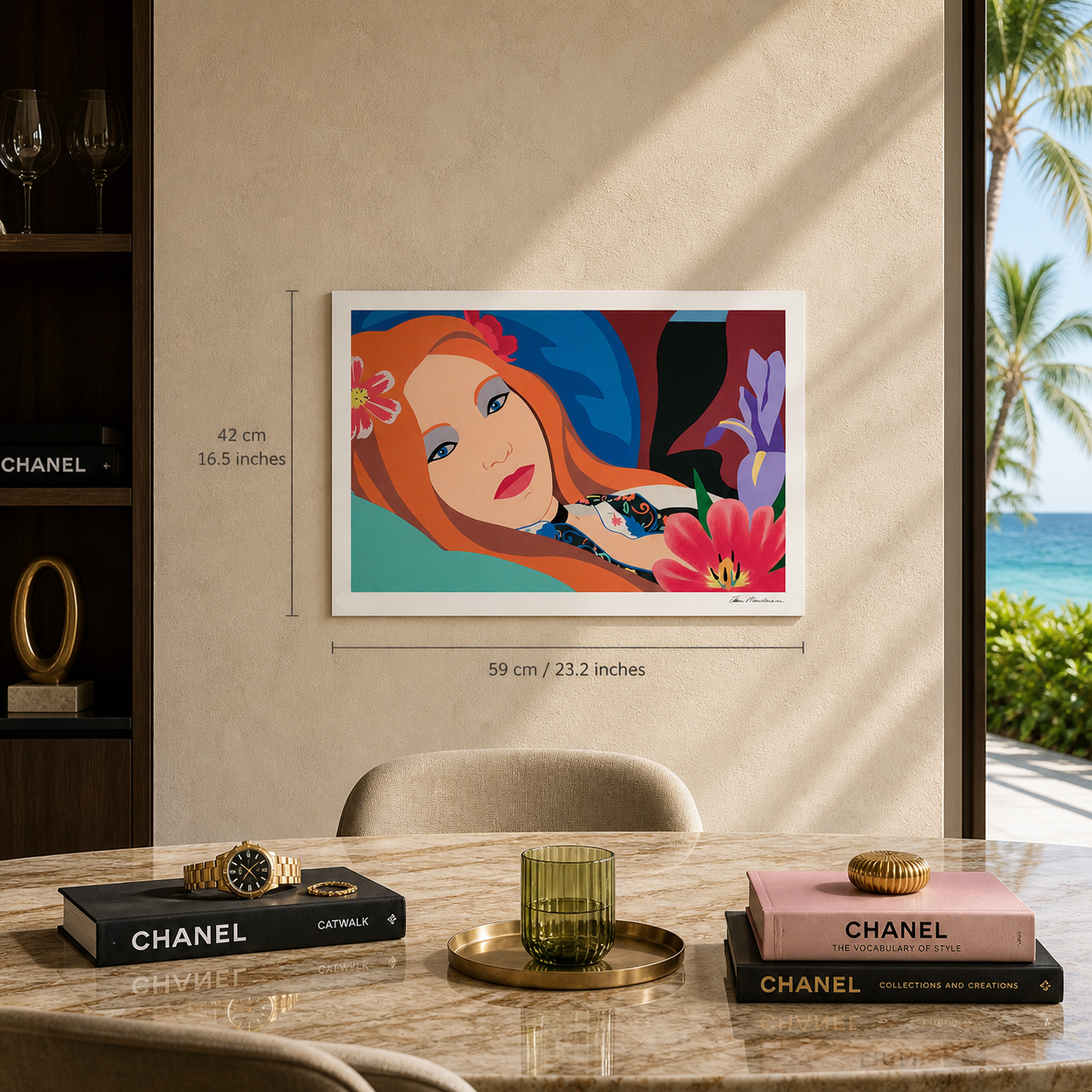 Tom Wesselmann Lulu Lithografie Arches 300gsm 42x59 cm