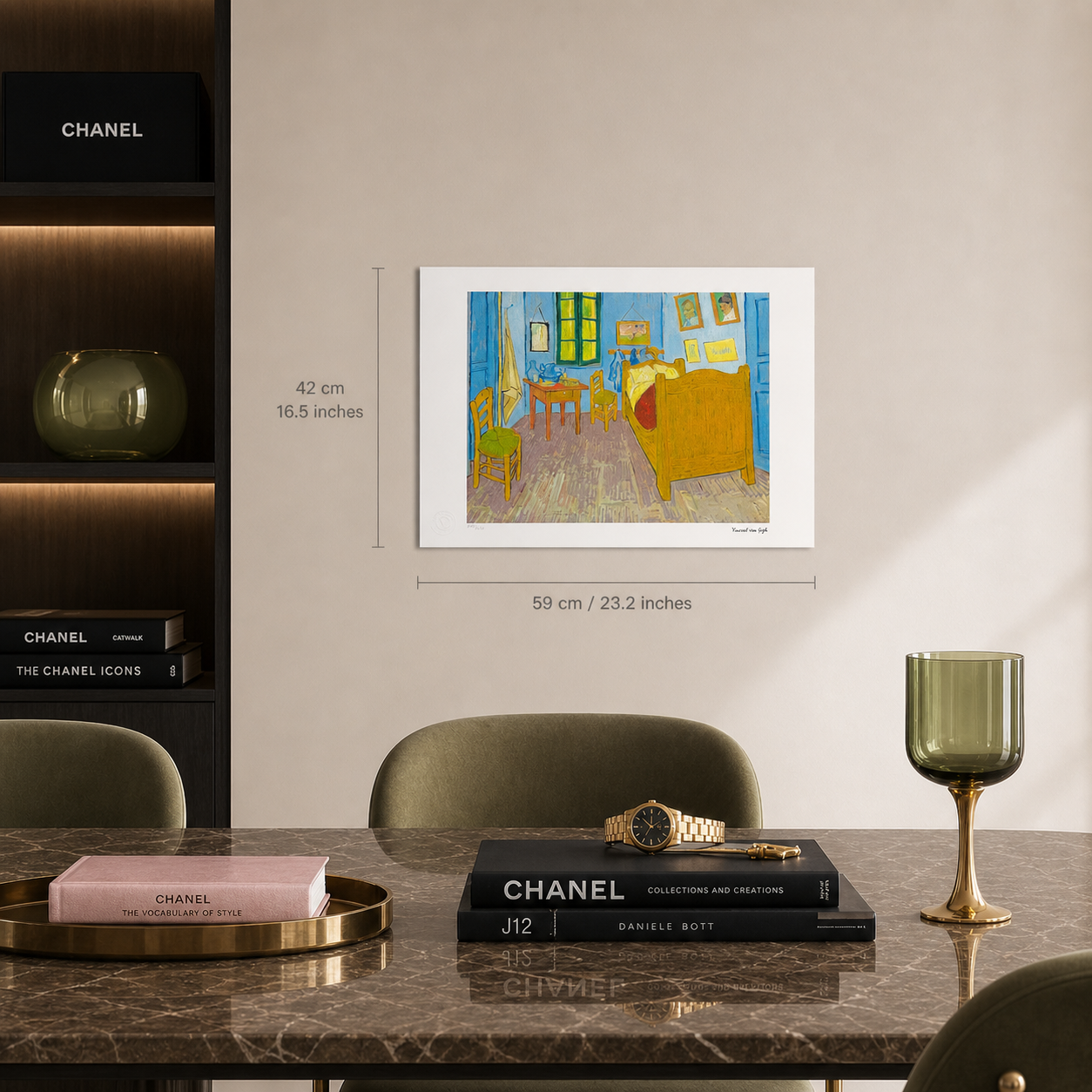 Vincent van Gogh – ‘De slaapkamer’ – Gelimiteerde en genummerde editie