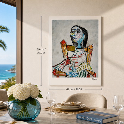 Pablo Picasso Portret van vrouw 1938 Lithografie Arches 300gsm 42x59 cm
