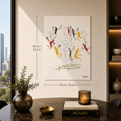 Pablo Picasso La Ronde de la Jeunesse Lithografie Arches 300gsm 42x59 cm