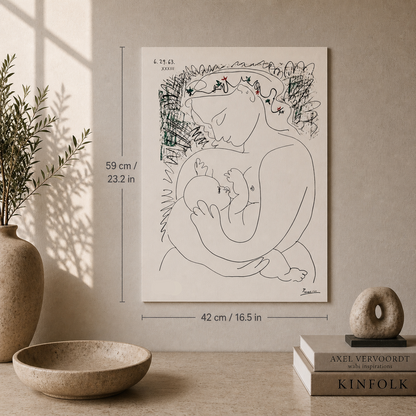 Pablo Picasso Grand Maternity 1963 Lithografie Arches 300gsm 42x59 cm