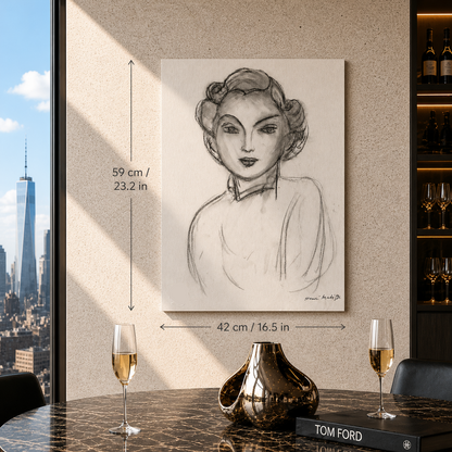 Henri Matisse Madame Paley meerkleurig Lithografie Arches 300gsm 42x59 cm