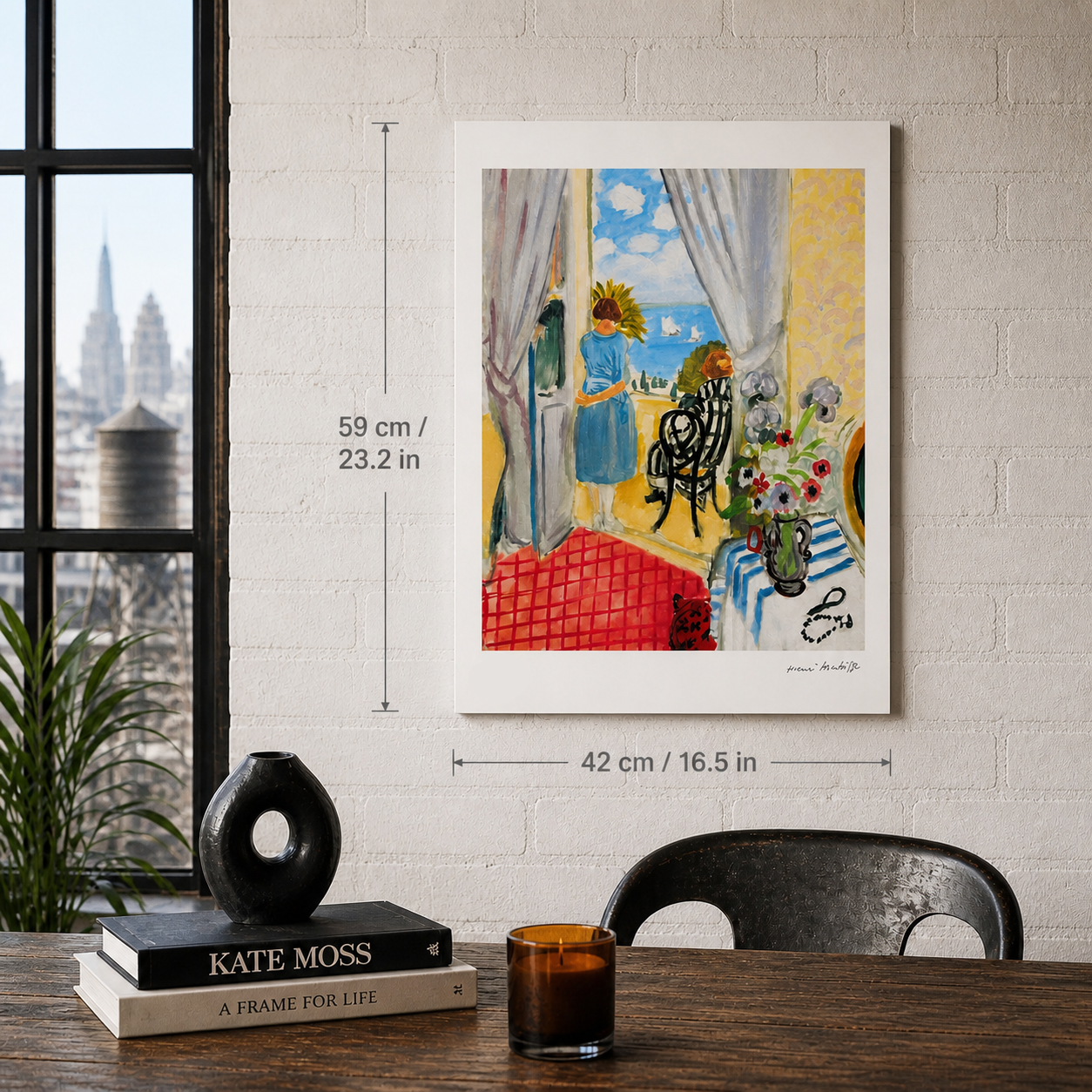 Henri Matisse De zeilregatta’s van Nice Lithografie op Arches 300gsm 42x59 cm