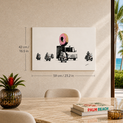 Banksy Strawberry Lithografie Arches 300gsm 42x59 cm