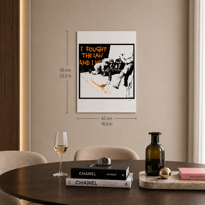 Banksy HMV Lithografie Arches 300gsm 42x59 cm