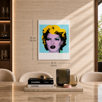 Banksy Kate Moss Lithografie Arches 300gsm 42x59 cm