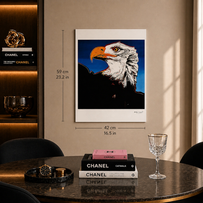Andy Warhol Arend (Dieren) Lithografie Arches 300gsm 42x59 cm