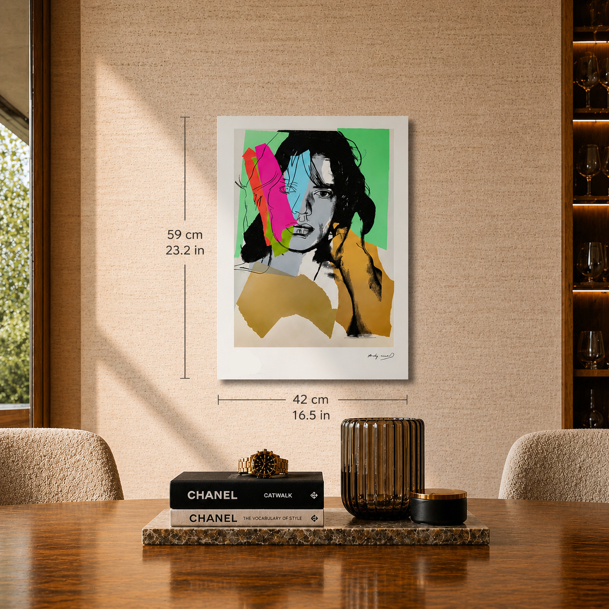 Andy Warhol Mick Jagger (FS II.140, 1975) Lithografie Arches 300gsm 42x59 cm