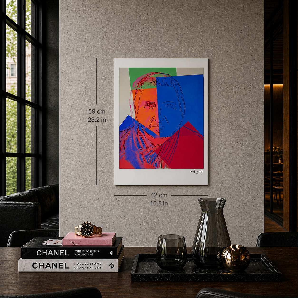 Andy Warhol Gertrude Stein Lithografie Arches 300gsm 42x59 cm