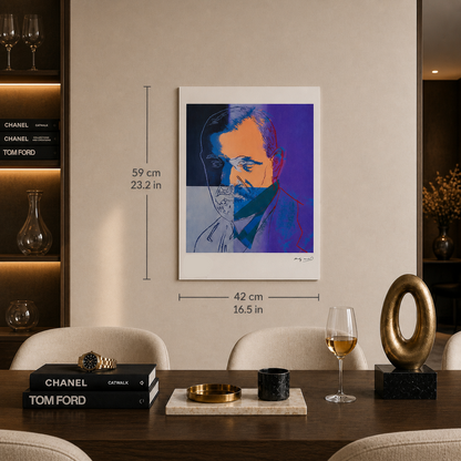 Andy Warhol Sigmund Freud Lithografie Arches 300gsm 42x59 cm