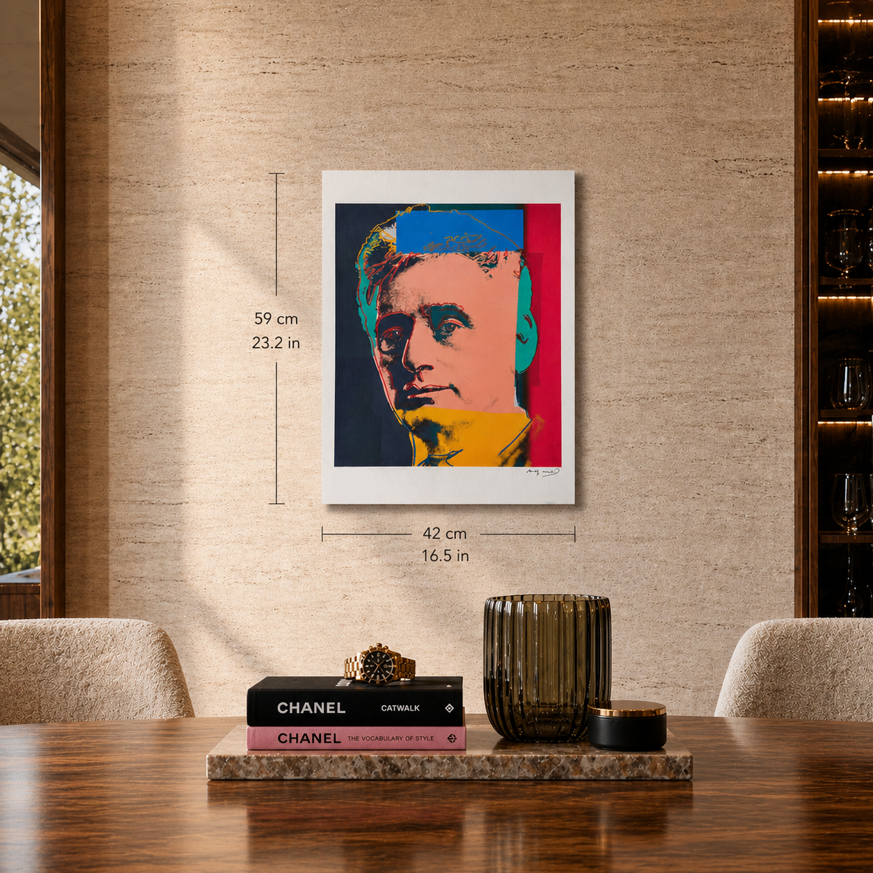 Andy Warhol Louis Brandeis Lithografie Arches 300gsm 42x59 cm