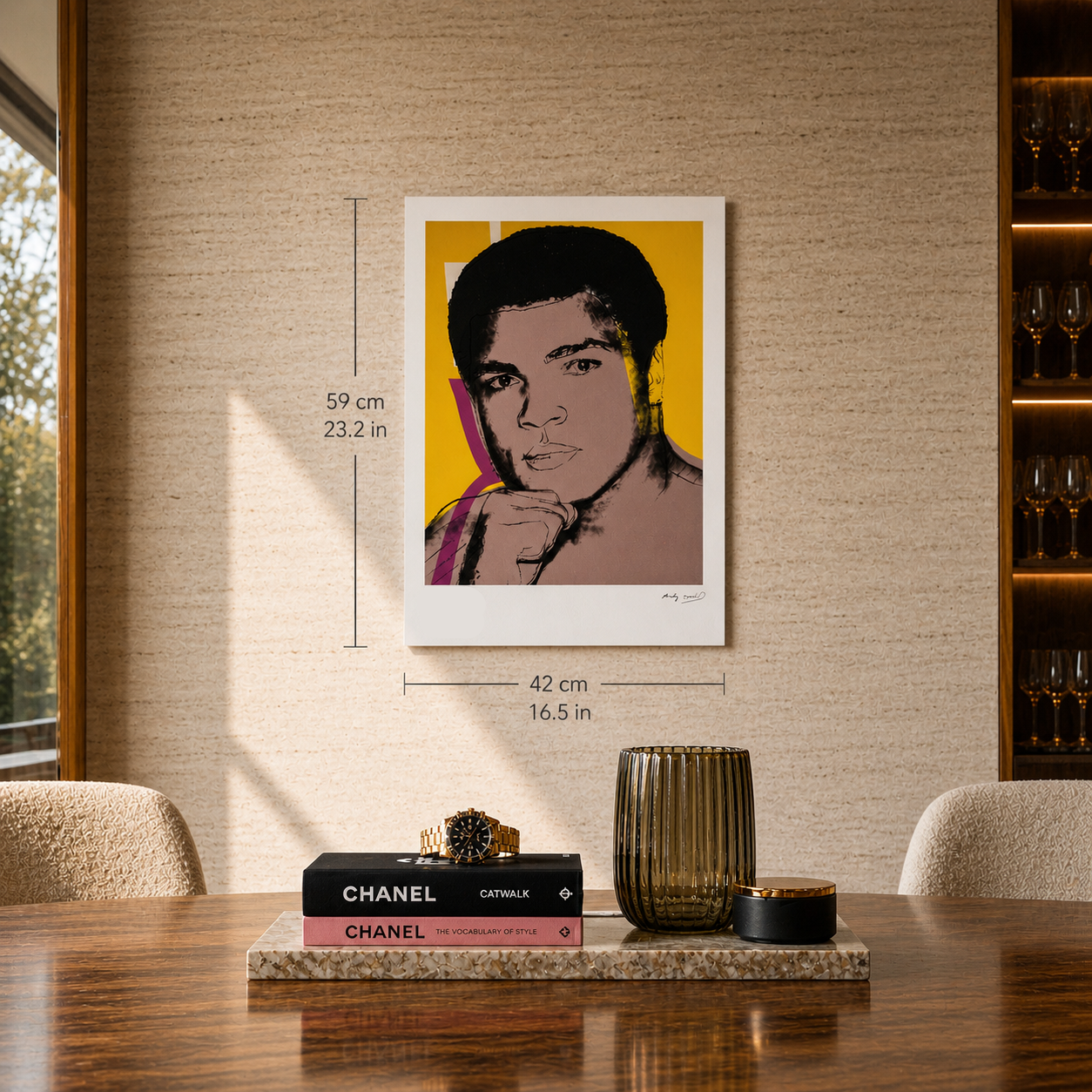 Andy Warhol Muhammad Ali (F. & S. II.182) Lithografie Arches 300gsm 42x59 cm