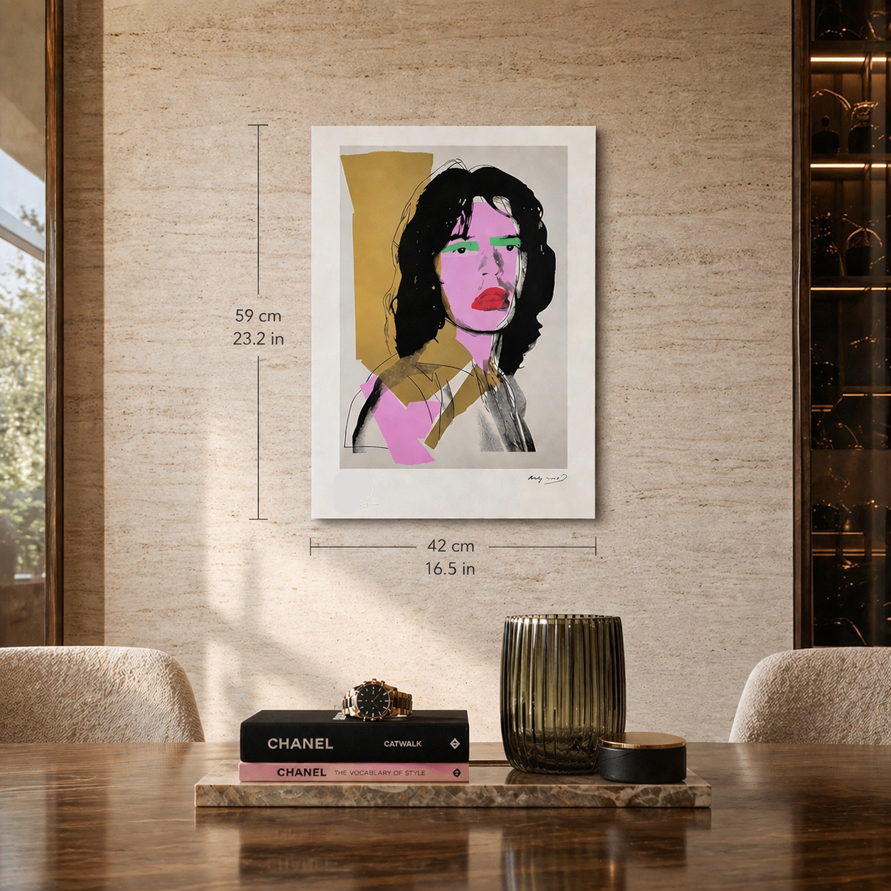 Andy Warhol Mick Jagger (FS II.143, 1975) Lithografie Arches 300gsm 42x59 cm