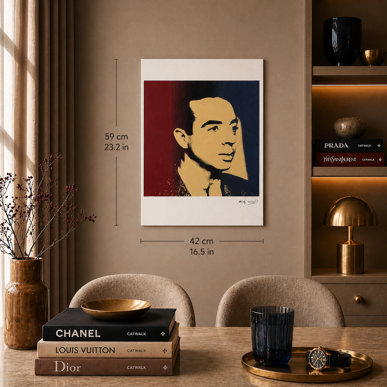 Andy Warhol Vincente Minnelli Lithografie Arches 300gsm 42x59 cm